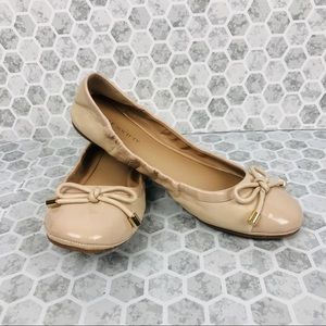 Sole Society Nude Beige Slip On Flats